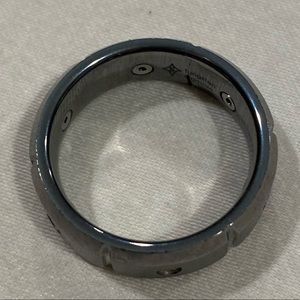 Mens Tungsten Diamond Wedding Band Ring Size 8